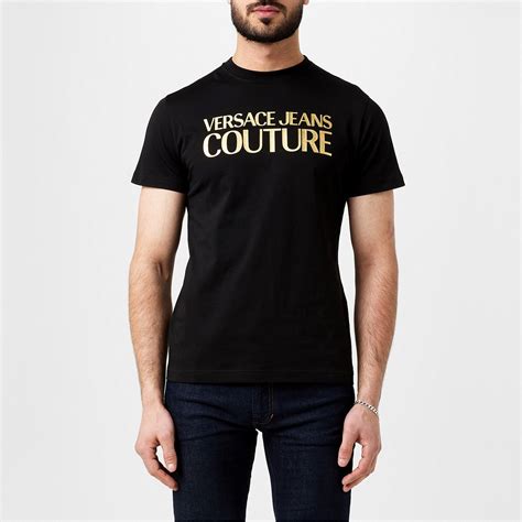 versace jeans tshirt gold|Versace Jeans couture outlet.